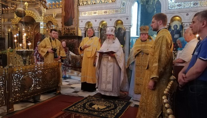  «Епископ» Васильковский УПЦ КП Андрей Маруцак. Фото:  Facebook-страница Иоасафа Шибаева