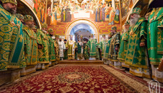 В Киево-Печерской лавре проходят торжества в честь преп. Онуфрия Великого