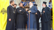 Head of the ROC DECR discusses “Ukrainian issue” with Greek hierarch