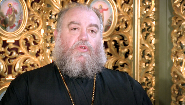 Reprezentantul Bisericii Ortodoxe de Alexandria mitropolitul de Cartagena Meletie. Imagine: Uniunea Scriitorilor Ortodocși