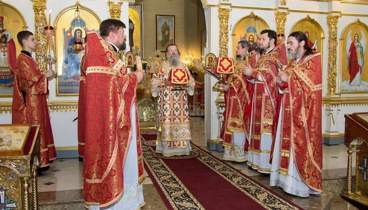 Metropolitan Luke of Zaporozhye and Melitopol. Photo: Zaporozhye Eparchy