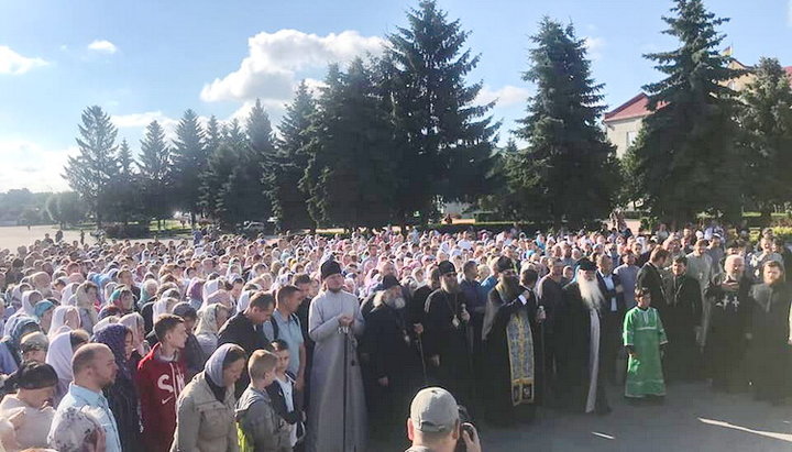 В Винницкой епархии прошел традиционный крестный ход в честь Калиновского чуда. Фото: Центр информации УПЦ