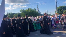 Cross procession held in Vinnitsa Eparchy in honor of Kalinovka miracle