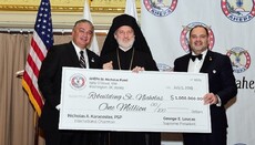 Організація АНЕРА пожертвувала $ 1 млн на відновлення храму в Нью-Йорку