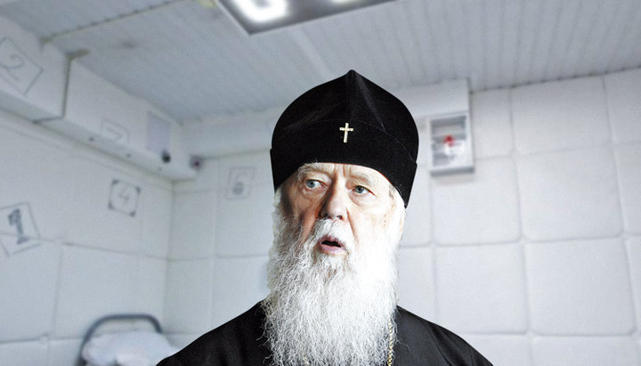 Yesterday’s associates are trying in every way to portray Filaret as a sick old man. Photo: UOJ
