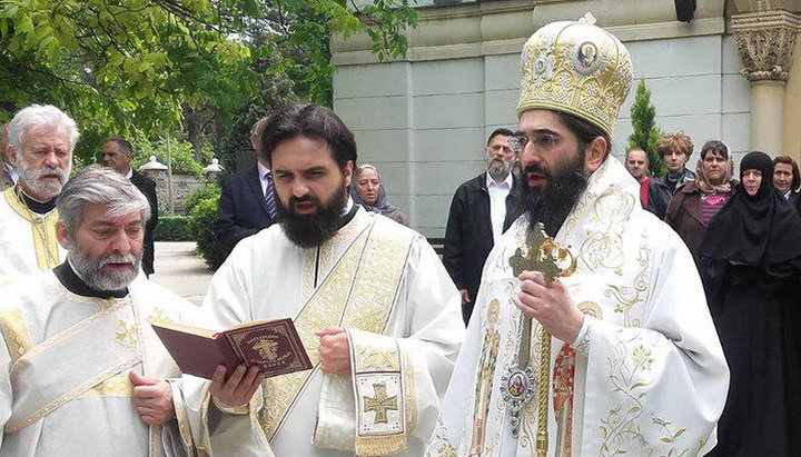 Епископ Нишский Арсений (Главчич) прибыл в Киев 26 июля 2019 года. Фото: сайт ОВЦС УПЦ