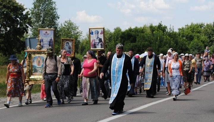 The international cross procession crossed the Ukrainian border. Photo: Facebook