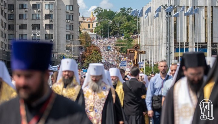 Procesiunea Calea Crucii-2019. Imagine: Biserica Ortodoxă Ucraineană