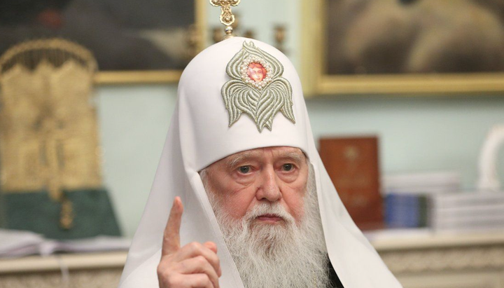 Head of the UOC-KP Filaret Denisenko. Photo: UNIAN 