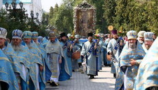 На Донбасі пройшли святкування на честь Святогірської ікони Божої Матері