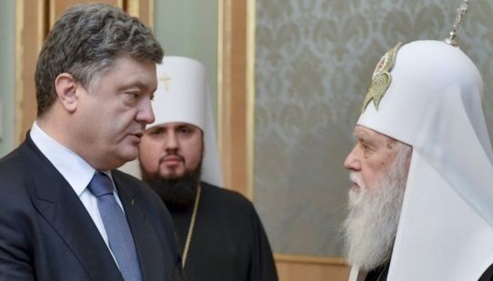 Filaret: Poroshenko’s functionaries kick me out into the street