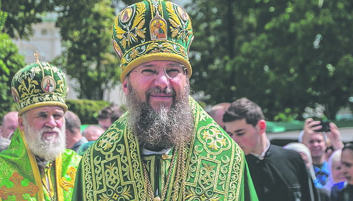 The UOC Chancellor Metropolitan Anthony of Borispol and Brovary. Photo: “Vesti”