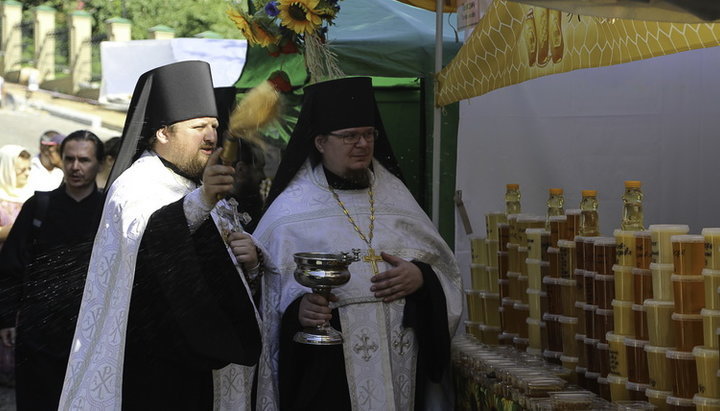 Выставка «Медовый Спас» в Киево-Печерской лавре, 2018 год. Фото: пресс-служба обители