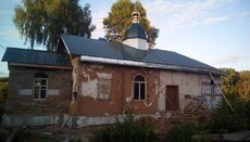 Община захваченного храма в Оленовке просит помощи в обустройстве нового