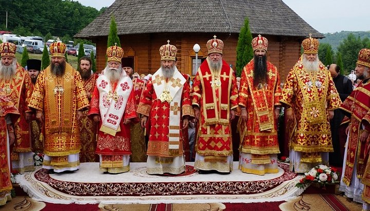 Престольный праздник в Свято-Пантелеимоновском храме УПЦ при детском оздоровительном центре на Буковине. Фото: УПЦ