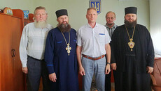 Представители Ровенской епархии УПЦ встретились с и.о. главы Ровенской ОГА