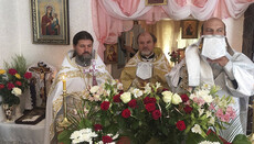 Громада УПЦ в селі Гніздично зустріла престольне свято в приватному будинку