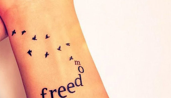 Татуювання «Свобода». Фото: tattoo-photo.ru