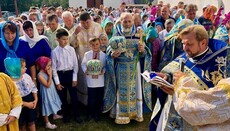 Укрепившаяся после атак ПЦУ община в Доротище отметила престольный праздник