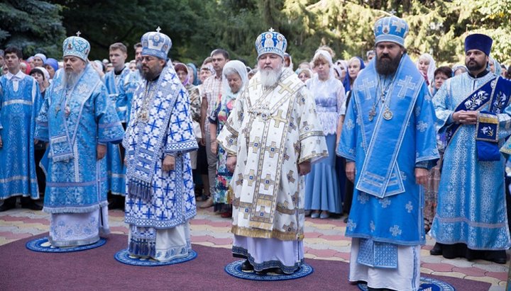 Митрополит Львовский и Галицкий Филарет на торжествах Успенского монастыря в Пятигорске. Фото: Львовская епархия