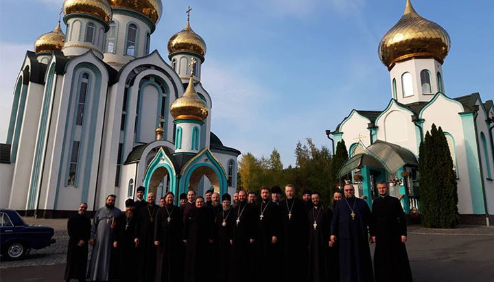 Участники сборов военных священников в 2018 году. Фото: news.church.ua