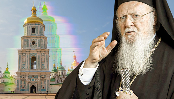 Patriarhul Bartolomeu nu vede vreo problemă canonică în ierarhia dublă sau chiar triplă în Ucraina. Imagine: UJO