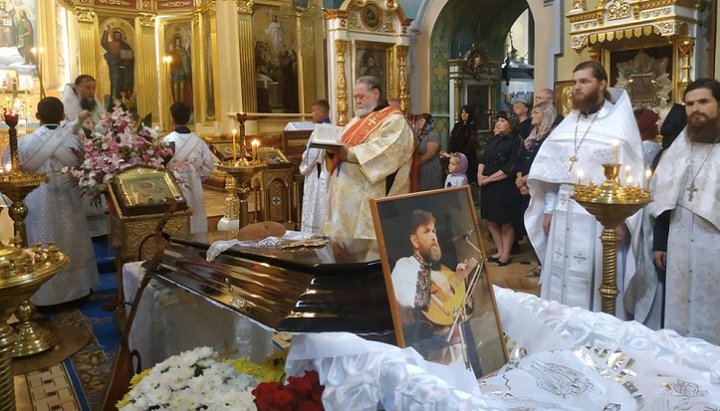 В Кременці попрощалися з Василієм Жданкиним. Фото: Тернопільська єпархія