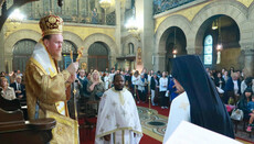 Evstratie Zorea a oficiat Liturghia în Catedrala Sfântului Ștefan din Paris
