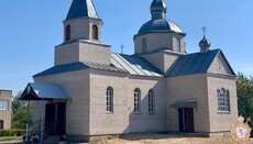 В Житомирській єпархії освятили храм УПЦ на честь Вознесіння Господнього