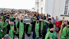 У Почаївській лаврі почалися святкування на честь знайдення мощей прп. Іова