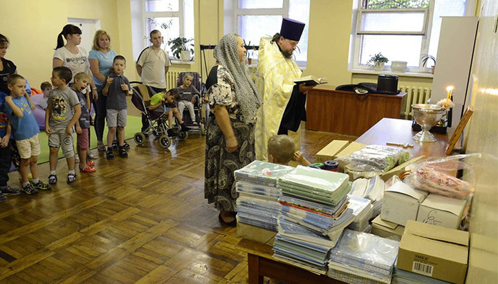 Вихованці Центру реабілітації дітей-інвалідів «Прометей». Фото: hramzp.ua