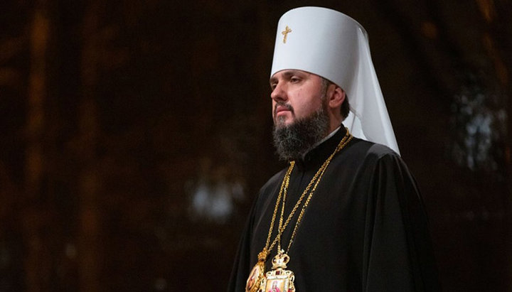Глава недавно созданной религиозной организации Епифаний Думенко. Фото: president.gov.ua