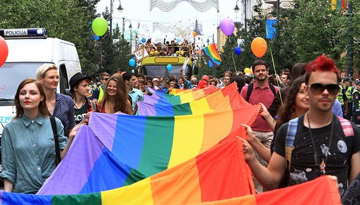 ЛГБТ-марш. Фото: AFP 2019 / PETRAS MALUKAS