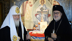 Patriarch Kirill and Archbishop John have a telephone talk