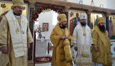 Архієрей УПЦ взяв участь в богослужінні у православному храмі в Мадриді