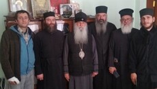 Clerul Bisericii Greciei a făcut un pelerinaj în Eparhia Cernigovului