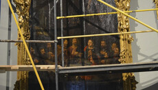 У вівтарі Андріївської церкви Києва відреставрували ікону