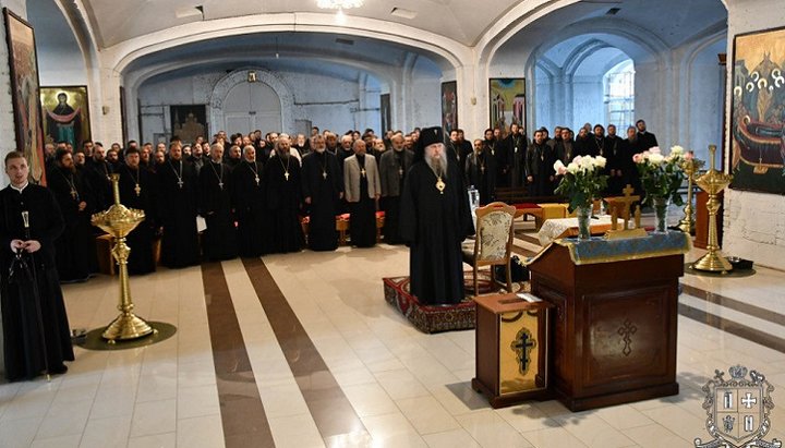 A meeting of the clergy of the Volyn Eparchy, 25.09.19. Photo: Volyn Eparchy of the UOC