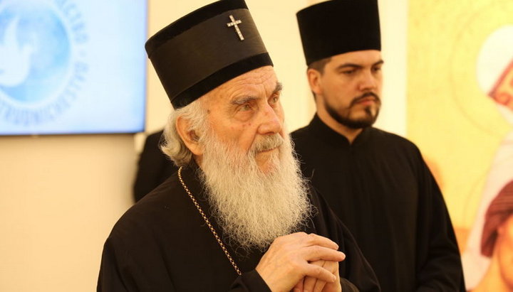Патриарх Сербский Ириней. Фото: rs.sputniknews.com