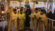 Епископ Пимен возглавил богослужение в восстановленном храме села Ступно