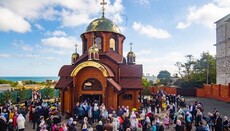 Чорноморськ: освячено Георгіївський храм і зроблено закладку Миколаївського