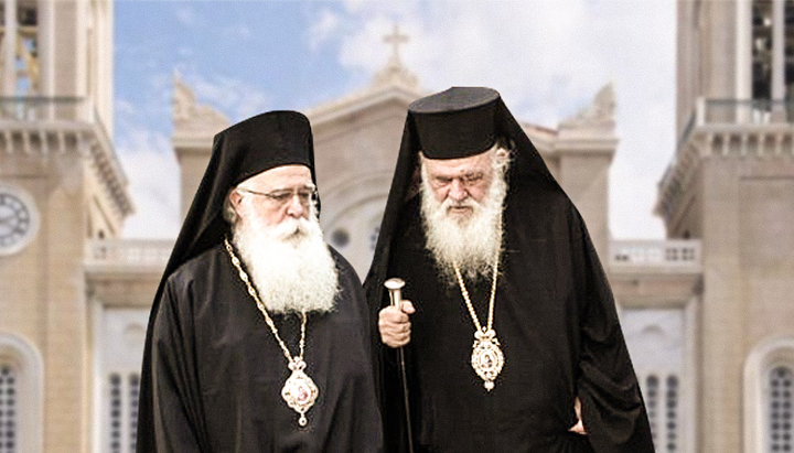 Митрополит Игнатий и Архиепископ Иероним. Фото: СПЖ