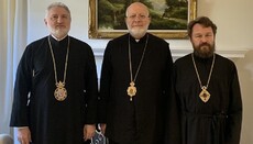 Chairman of ROC DECR meets with heads of Greek and Antiochian Archdioceses