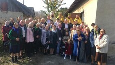В домовом храме УПЦ в Подцуркове отметили первый престольный праздник