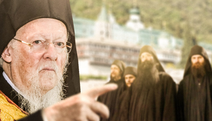 Ο Πατριάρχης Βαρθολομαίος κάνει υπαινιγμούς ότι οι Ρώσοι μοναχοί προσπαθούσαν να εθνικοποιήσουν το Άγιο Όρος. Φωτογραφία: ΕΟΔ