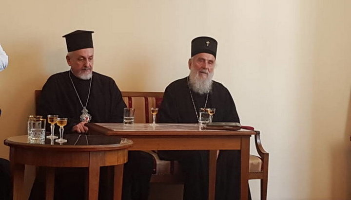 Delegația Fanarului a venit la Belgrad pentru a purta discuții cu Biserica Sârbă. Foto: orthodoxtimes.com