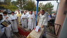 В Крыму освятили храм УПЦ в честь иконы Божией Матери «Споручница грешных»