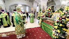 Митрополит Агафангел очолив Богослужіння в монастирі Республіки Молдова