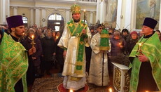 Строящийся храм в Ладыжине стал подворьем епископа Ладыжинского Сергия