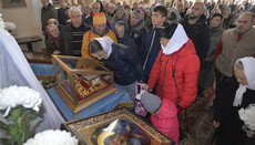 В Херсонскую епархию привезли ковчег с частицей Пояса Пресвятой Богородицы